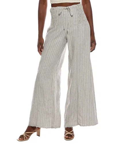 Xcvi Blanc Wide Leg Linen Pant In Neutral