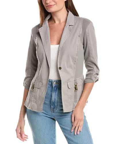 Xcvi Blazer In Poppy Seed