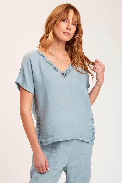 Xcvi Bonifay Top In Blue