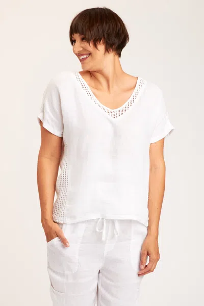 Xcvi Bonifay Top In White