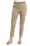 Xcvi Brantley Cargo Pants In Sand Lime Pigment In Green