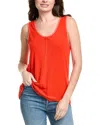 Xcvi Sleeveless Blouse In Orange