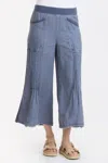 Xcvi Brielle Gaucho Pant In Hypnotic Pigment In Blue