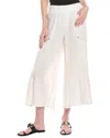 Xcvi Brielle Linen Gaucho Pant In White