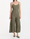 Xcvi Calistina Jumpsuit In Kombu Pigment In Multi