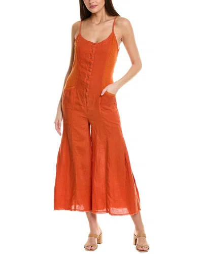 Xcvi Calistina Linen Jumpsuit