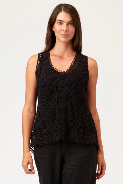 Xcvi Cambria Tank In Black