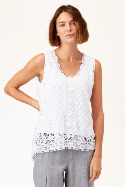 Xcvi Cambria Tank In White