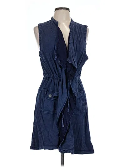 Pre-owned Xcvi Cardigan Sweater In Blue