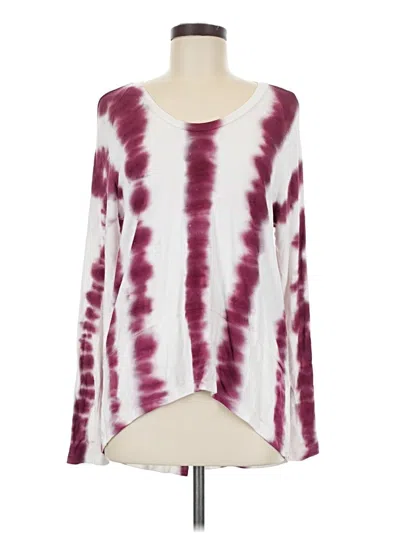 Pre-owned Xcvi Cardigan Sweater In Burgundy