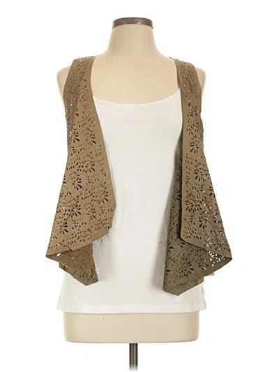 Pre-owned Xcvi Cardigan Sweater In Tan