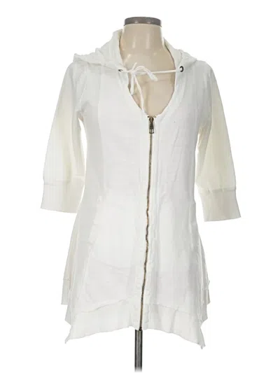 Pre-owned Xcvi Cardigan Sweater In White