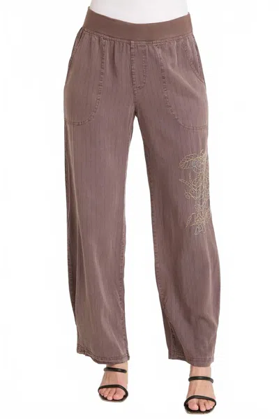 Xcvi Carell Pant In Virtuoso Pigment In Brown