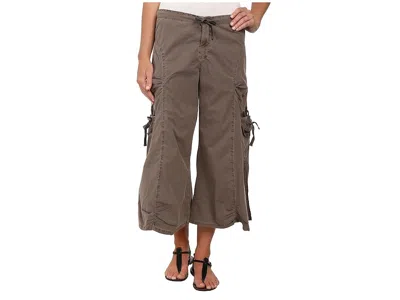 Xcvi Cargo Gaucho Crop In Brown