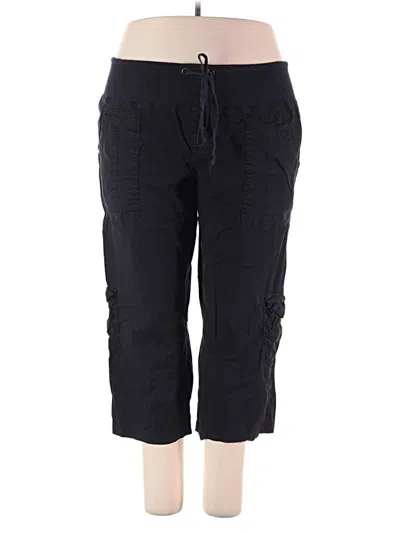 Pre-owned Xcvi Cargo Pants In Black