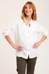 Xcvi Carrie Button-up In White
