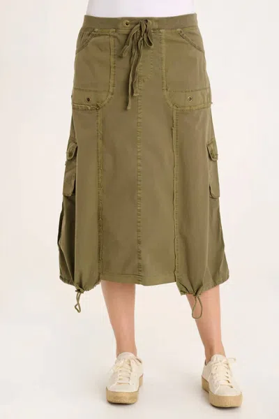 Xcvi Castalina Skirt In Terrarium In Green