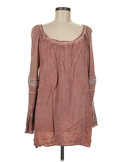 Pre-owned Xcvi Casual Dress In Brown