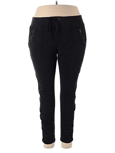 Pre-owned Xcvi Casual Pants In Black