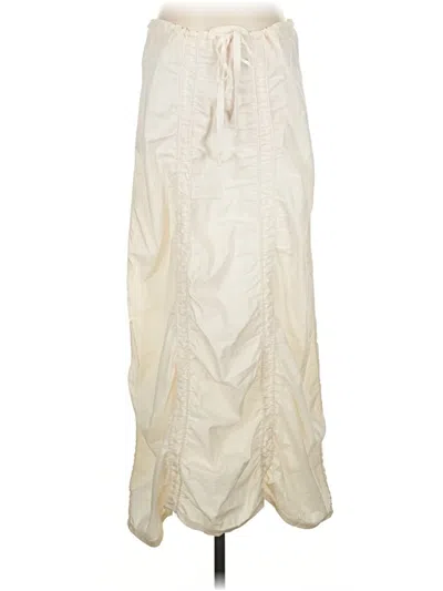 Pre-owned Xcvi Casual Skirt In Ivory