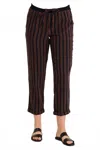 Xcvi Cena Crop Pants In Sierra Multi Stripe In Multi