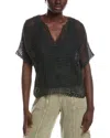Xcvi Centre Top In Gray