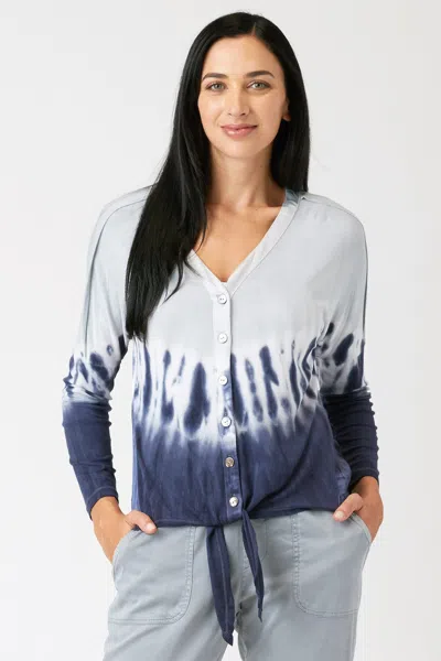 Xcvi Chaski Tie Top In Blue