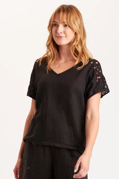 Xcvi Chastain Top In Black