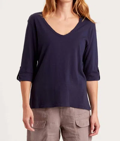 Xcvi Christabel Top In Navy In Blue