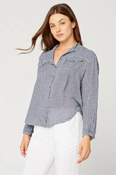 Xcvi Contemporary Country Shirt In Gray