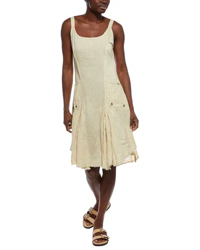 Xcvi Coralie Linen Dress In Brown