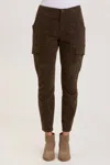 Xcvi Cord Crop Timberline Legging In Boxwood Pigment