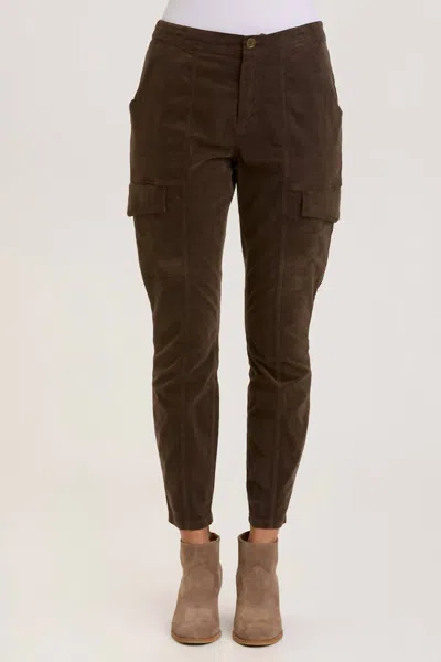 Xcvi Cord Crop Timberline Legging In Boxwood Pigment