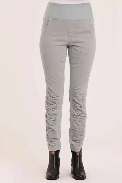 Xcvi Cord Penny Leggings In Frost In Gray