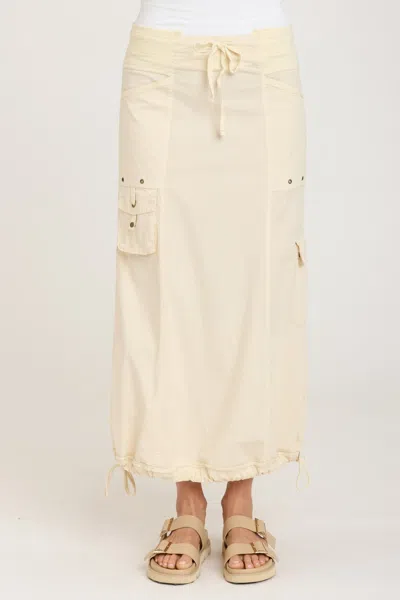 Xcvi Corintha Bubble Skirt In Beige
