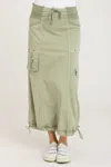 Xcvi Corintha Bubble Skirt In Green