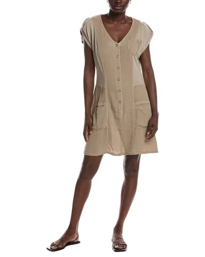 Xcvi Crevin Mini Dress In Neutral