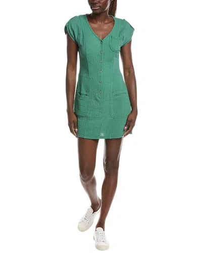Xcvi Crevin Mini Dress In Green