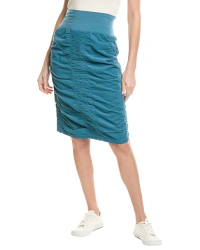 Xcvi Crop Midi Trace In Blue