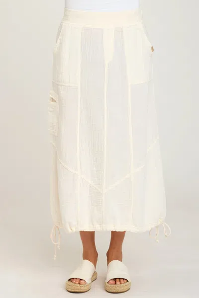 Xcvi Cursten Bubble Skirt In Beige