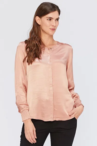 Xcvi Cuthbert Blouse In Pink