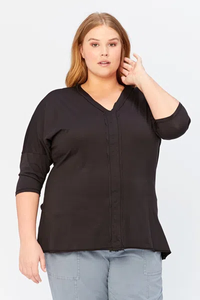 Xcvi Daire Tee In Black
