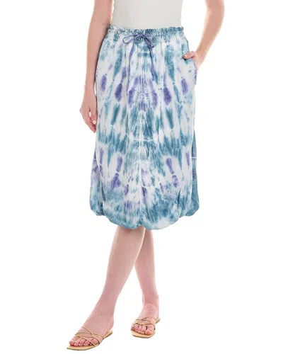 Xcvi Damiko Balloon Skirt In Blue