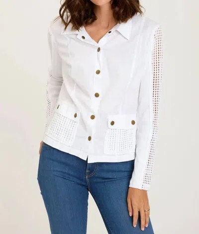 Xcvi Danica Jacket In White