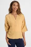 Xcvi Declan Top In Yellow