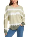 Shop Xcvi Delsi Pullover In Green