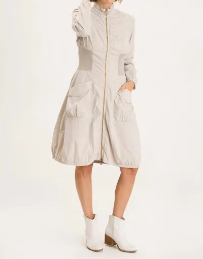 Xcvi Deschutes Jacket Dress In Light Cloud Grey