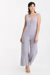 Xcvi Devereaux Jumpsuit In Purple