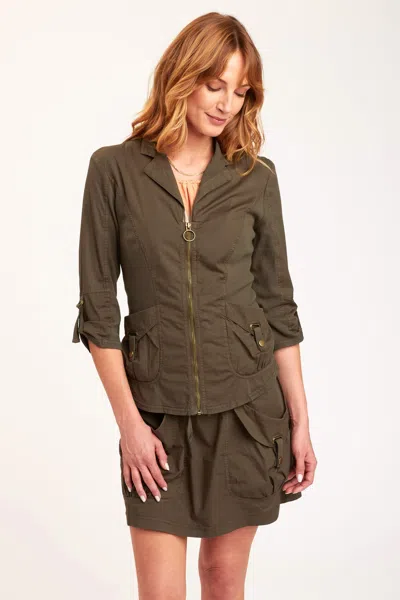 Xcvi Drake Jacket In Green