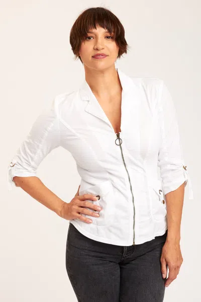 Xcvi Drake Jacket In White